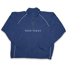 Vintage Fred Perry Q-Zip Windbreaker Large