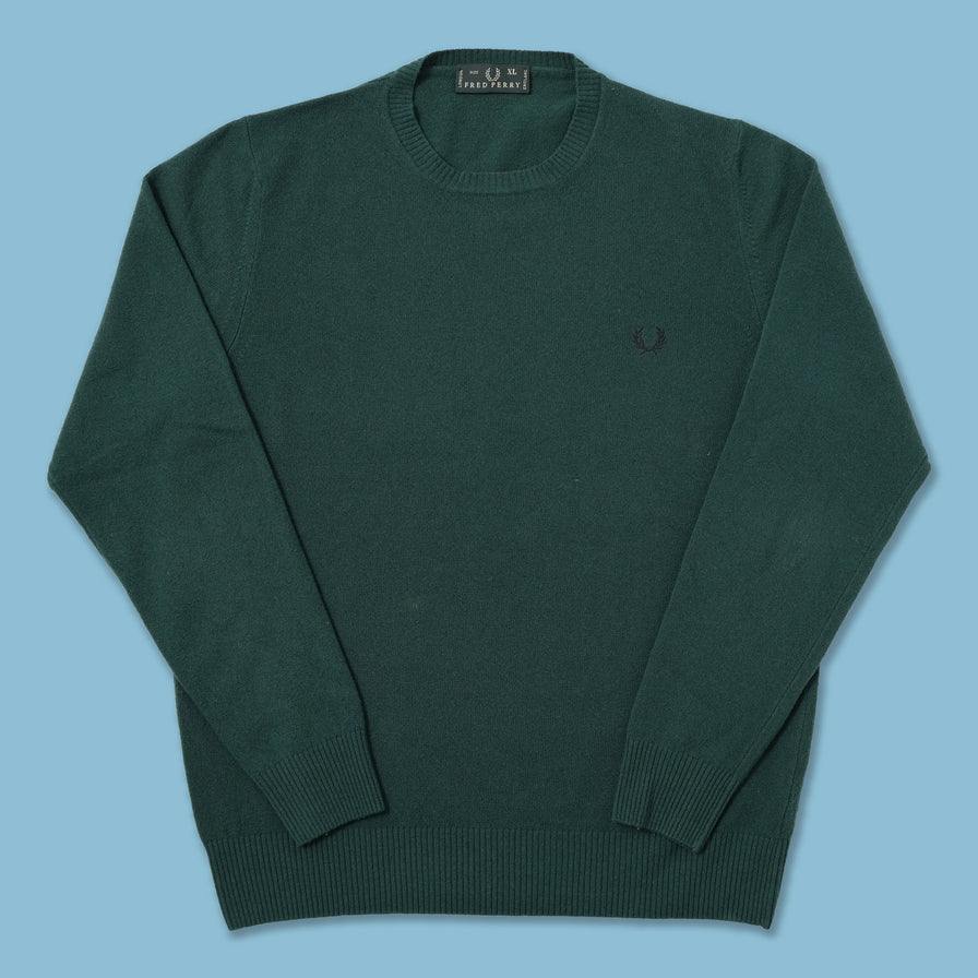 Vintage Fred Perry Wool Sweater XLarge