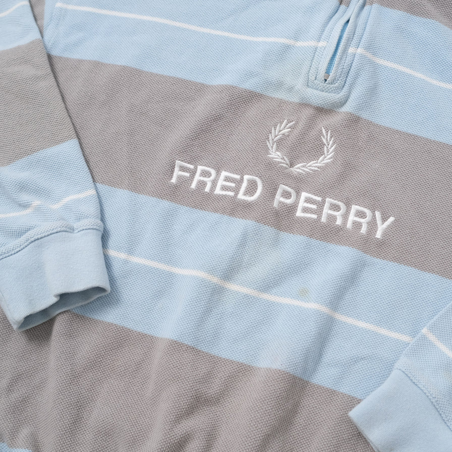 Vintage Fred Perry Q-Zip Sweater Small