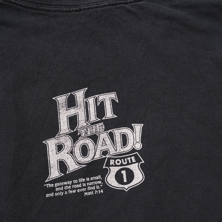 Vintage Road To Freedom T-Shirt XLarge / XXL