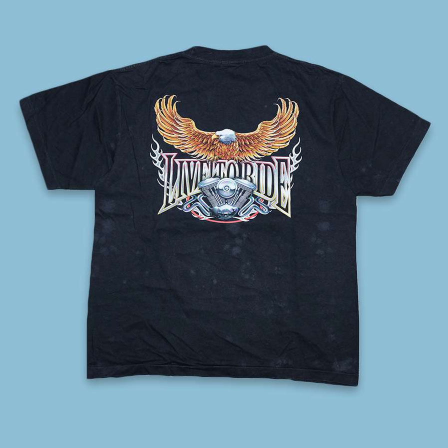 Vintage Biker T-Shirt Large