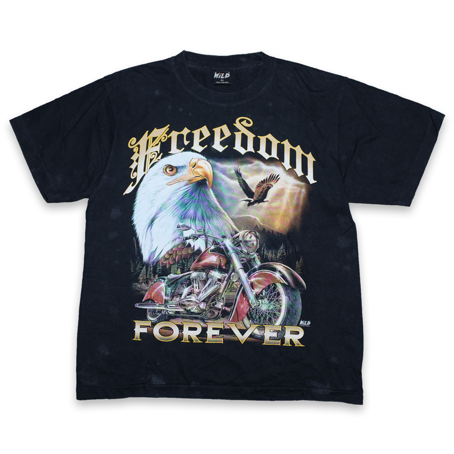 Vintage Biker T-Shirt Large