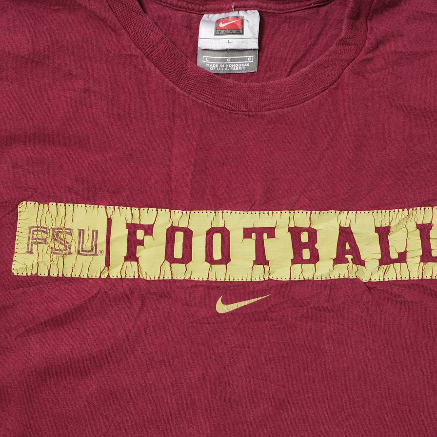 Vintage Nike FSU Football T-Shirt Large / XLarge