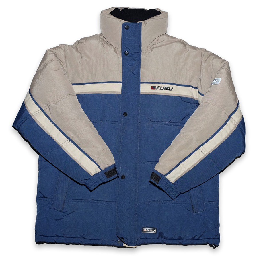 Vintage Fubu Puffer Jacket Large / XLarge - Double Double Vintage
