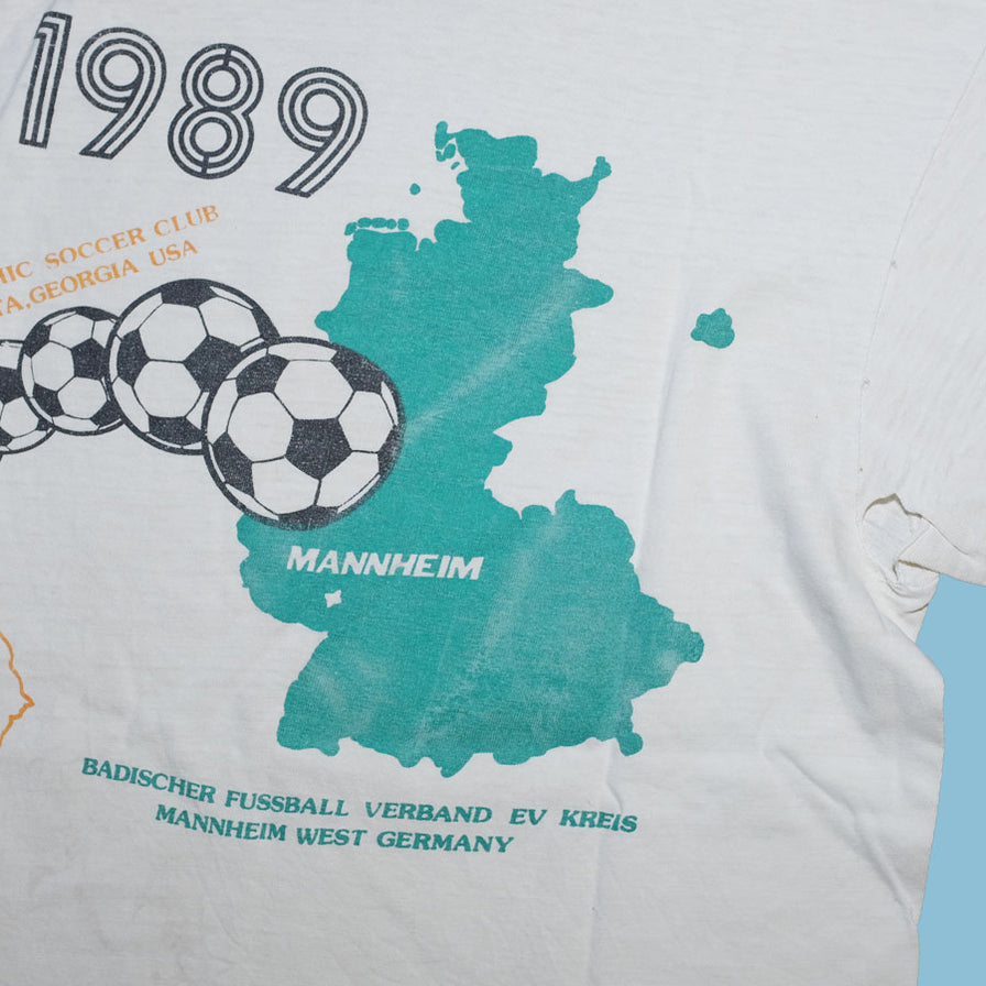 Vintage Atlanta Soccer Club T-Shirt Medium - Double Double Vintage