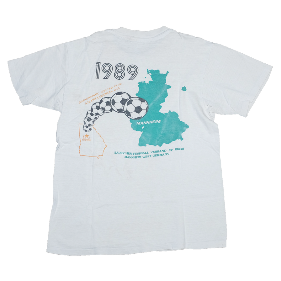 Vintage Atlanta Soccer Club T-Shirt Medium - Double Double Vintage