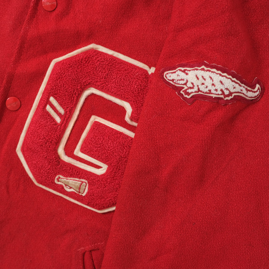 Vintage College Wool Jacket Medium