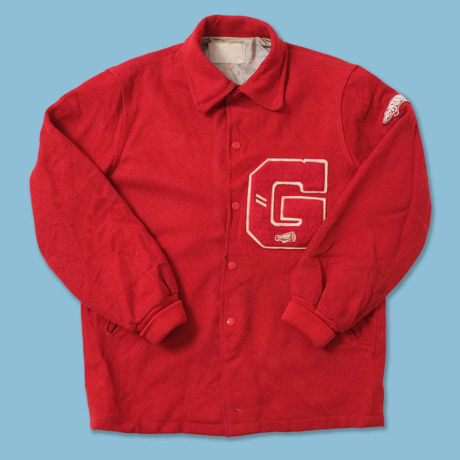 Vintage College Wool Jacket Medium