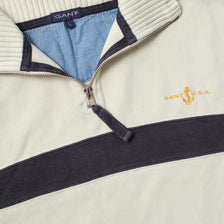 Vintage Gant Q-Zip Sweater Large