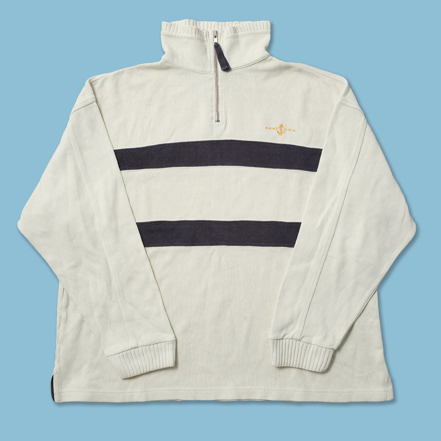 Vintage Gant Q-Zip Sweater Large