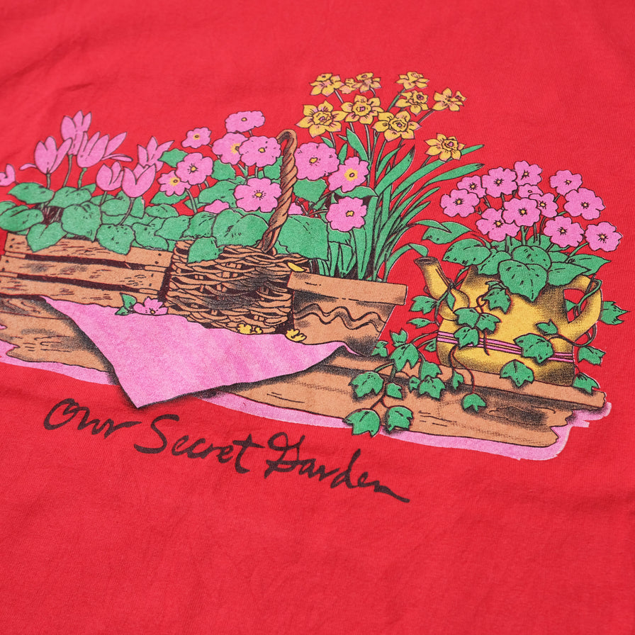 Vintage Secret Garden T-Shirt XLarge
