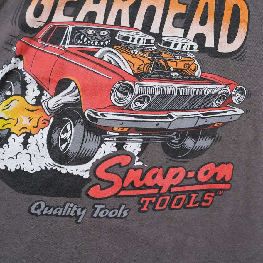 Vintage Racing Gearhead T-Shirt Medium