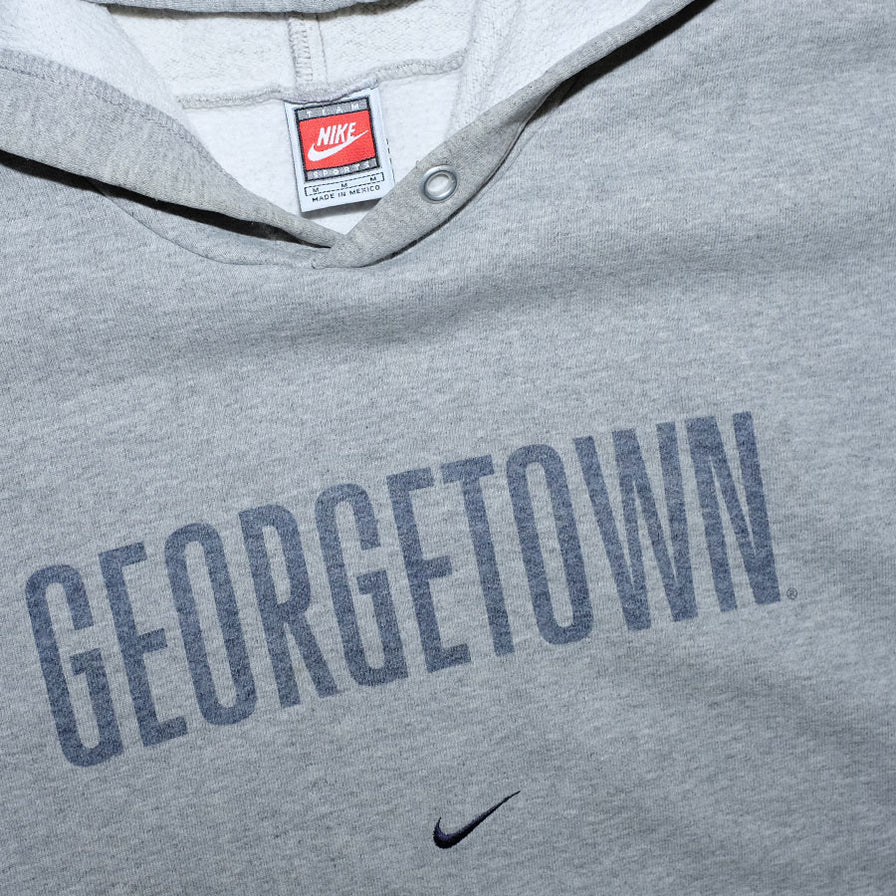 Vintage Nike Georgetown Hoody Large - Double Double Vintage