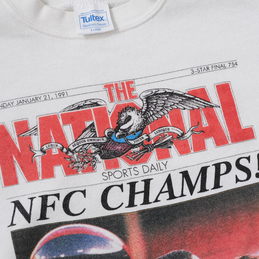 Vintage 1991 NFL Sweater Large