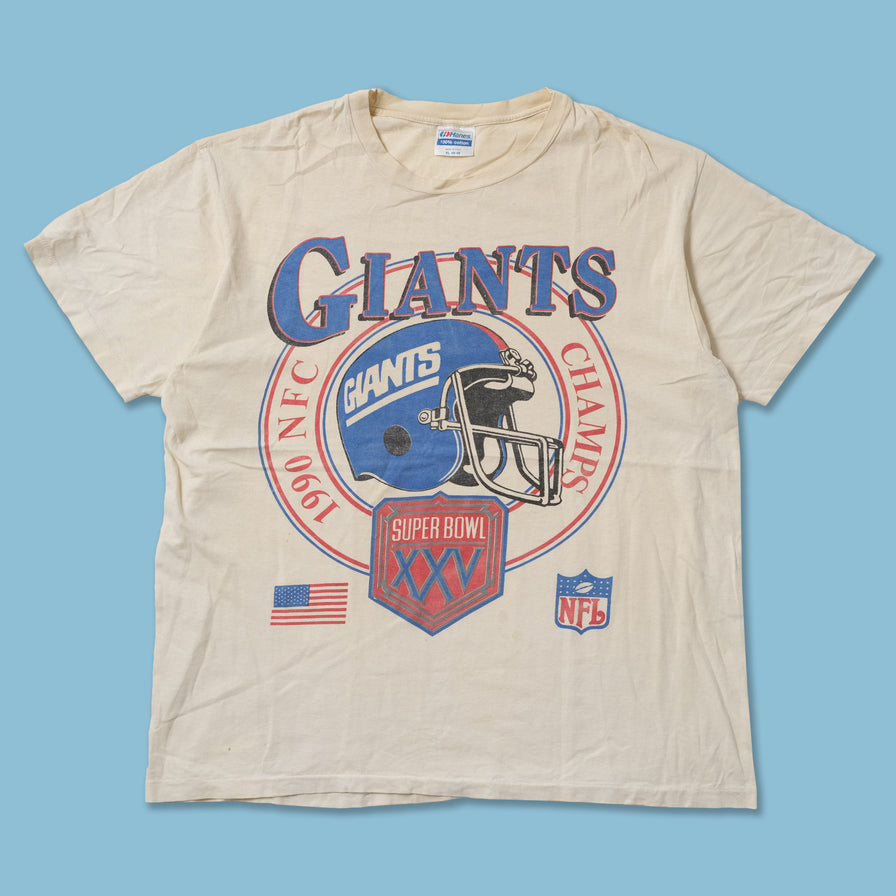 Vintage 1990 New York Giants T-Shirt Large / XLarge