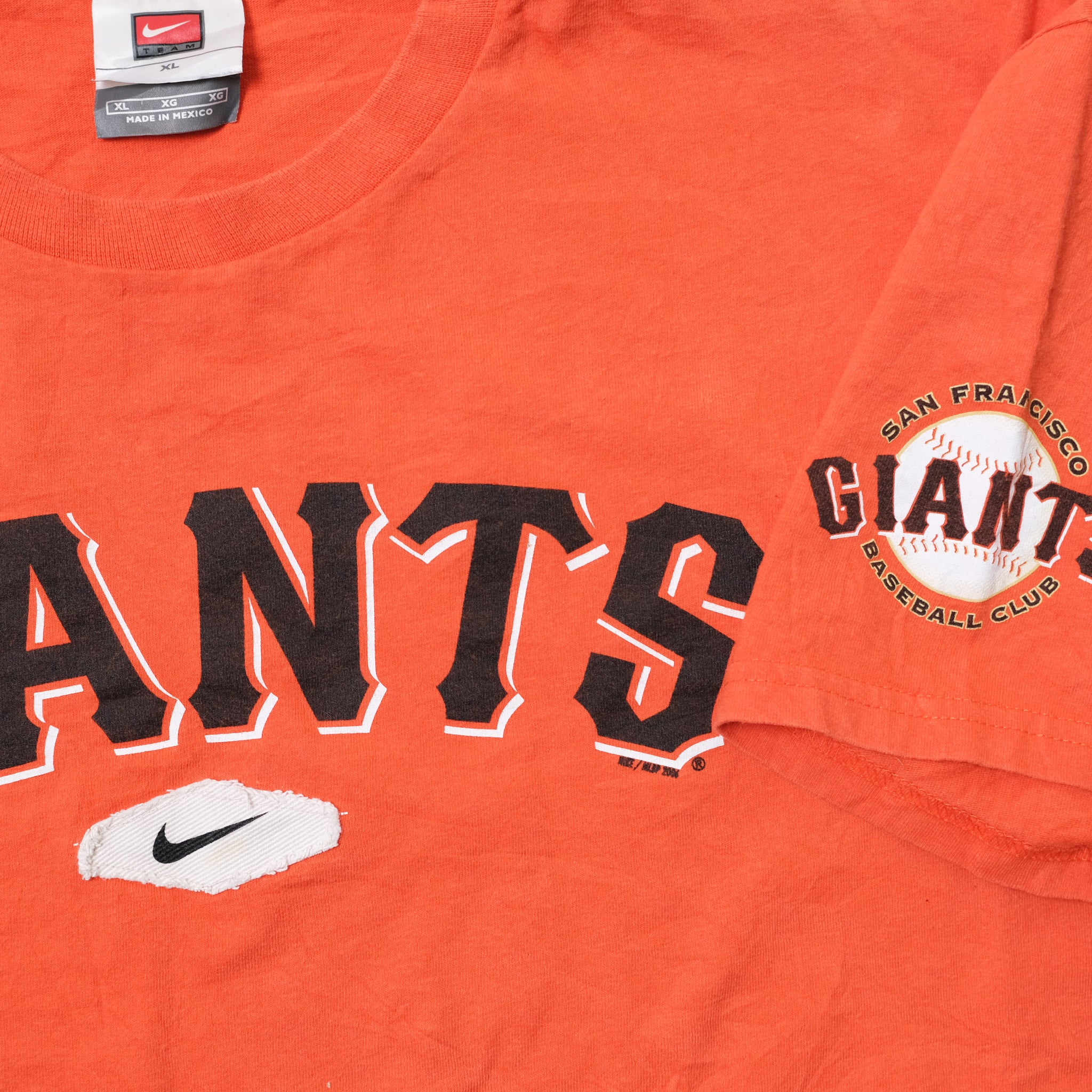 Vintage Nike - San Francisco Giants Embroidered T-Shirt 2000s Large