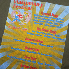 Vintage Glastonbury Festival T-Shirt XLarge
