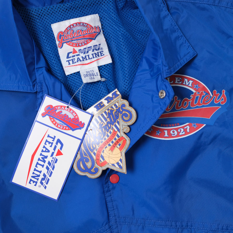 Vintage Deadstock Harlem Globetrotters Coach Jacket Small