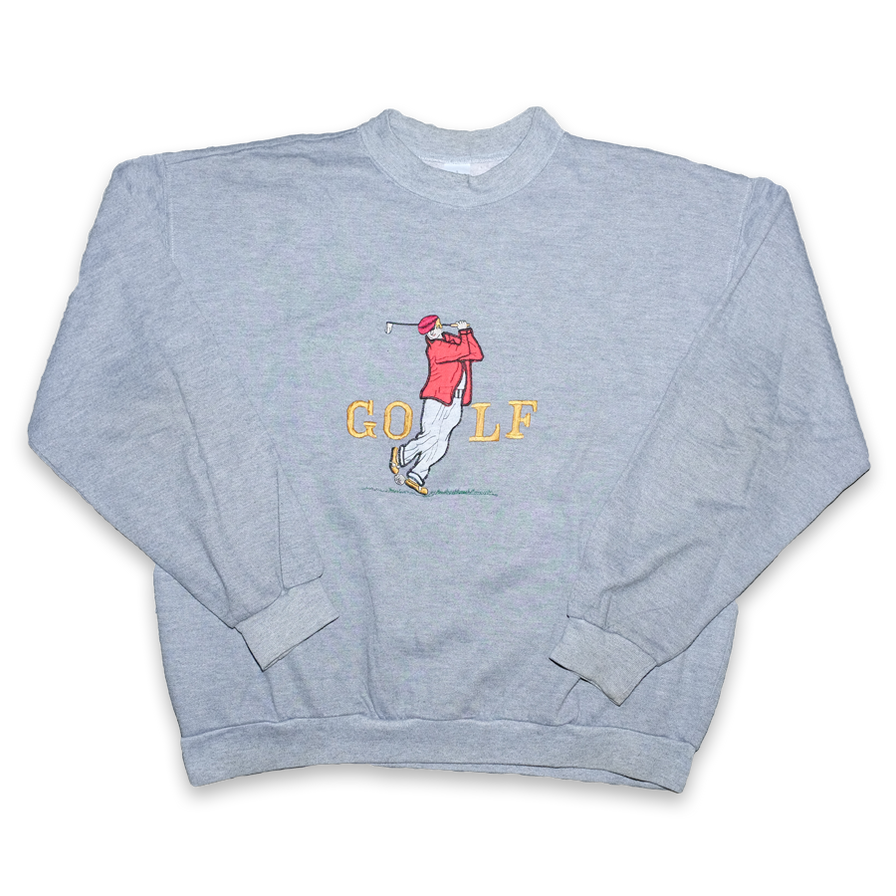 Vintage Golf Sweater Small - Double Double Vintage
