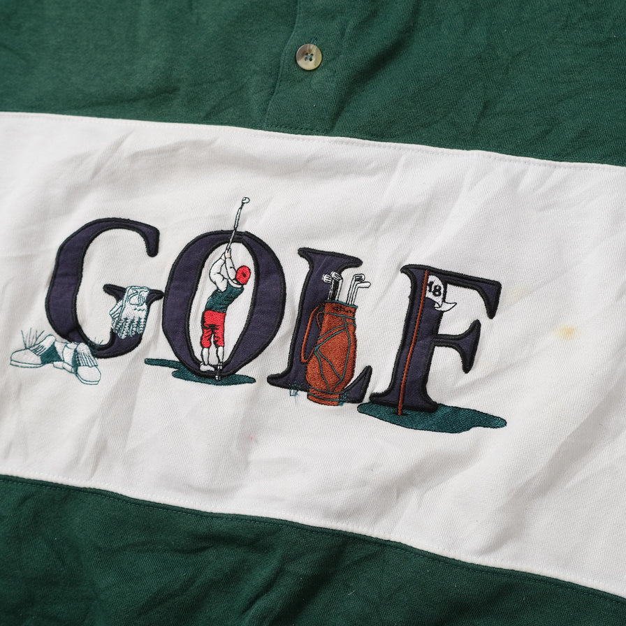 Vintage Golf Sweater Large
