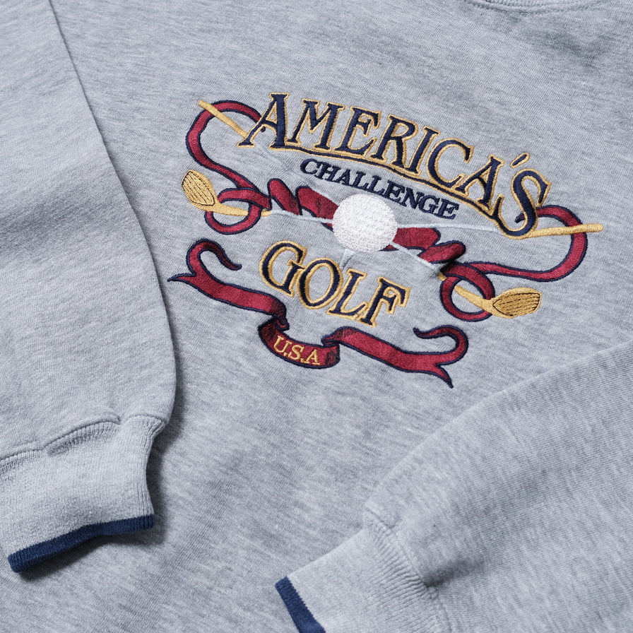 Vintage Golf Challenge Sweater Medium