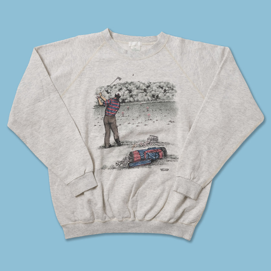 Vintage Golf Sweater Large