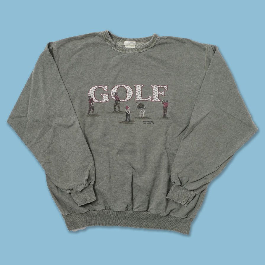 Vintage Golf Sweater XLarge