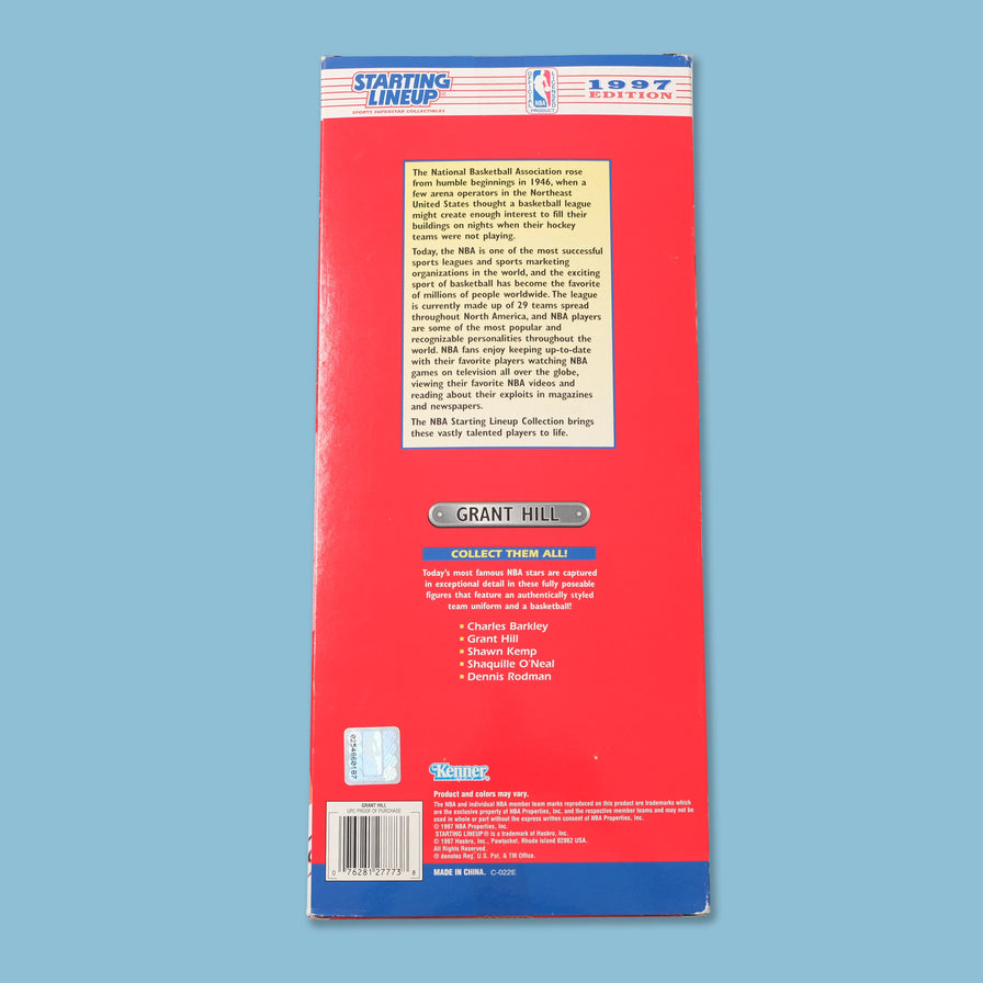 Vintage 1997 Grant Hill Detroit Pistons Figure 