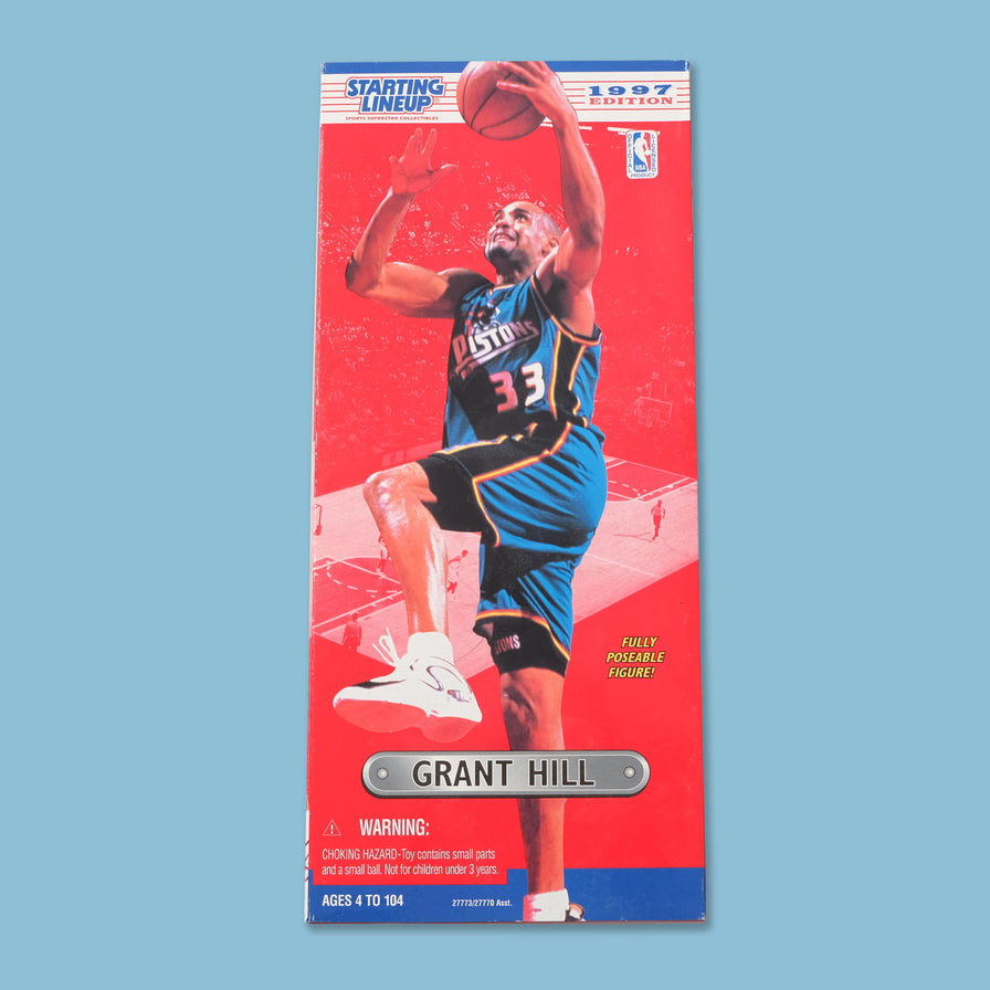 Vintage 1997 Grant Hill Detroit Pistons Figure 