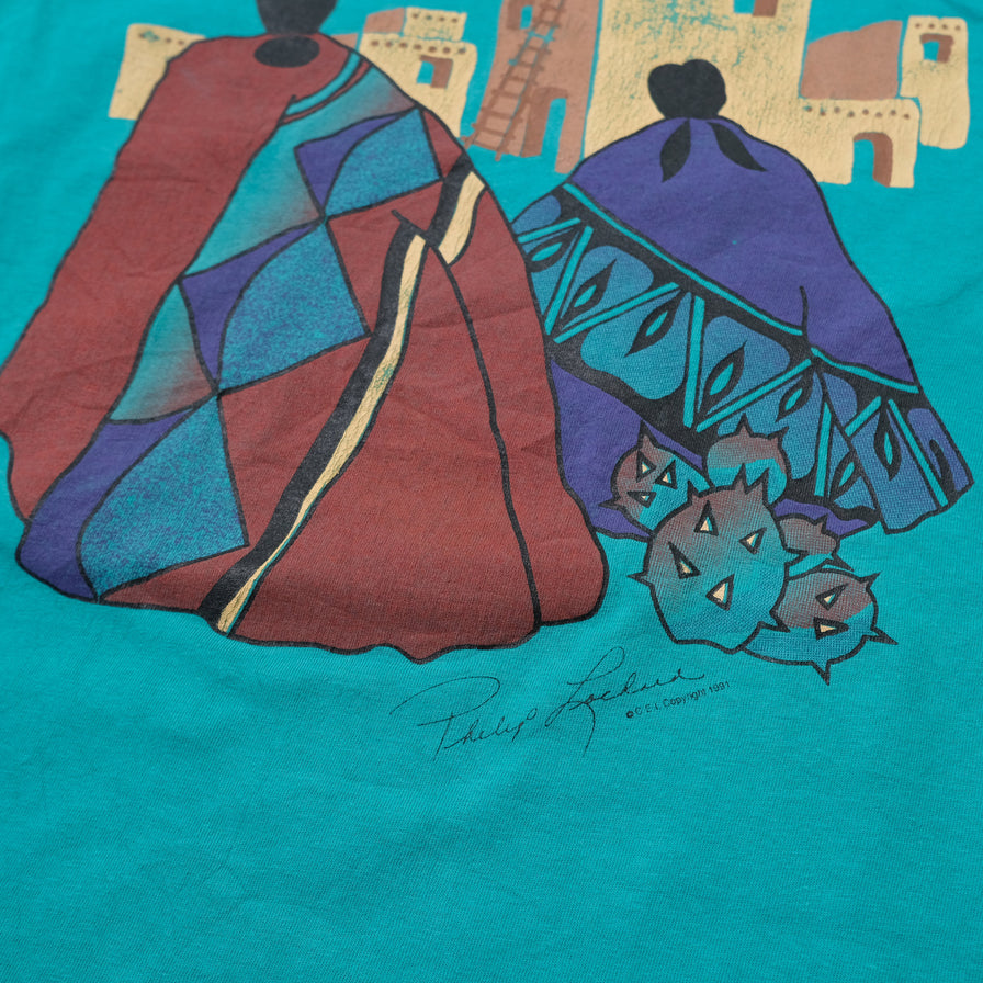 Vintage 1991 Art T-Shirt XLarge