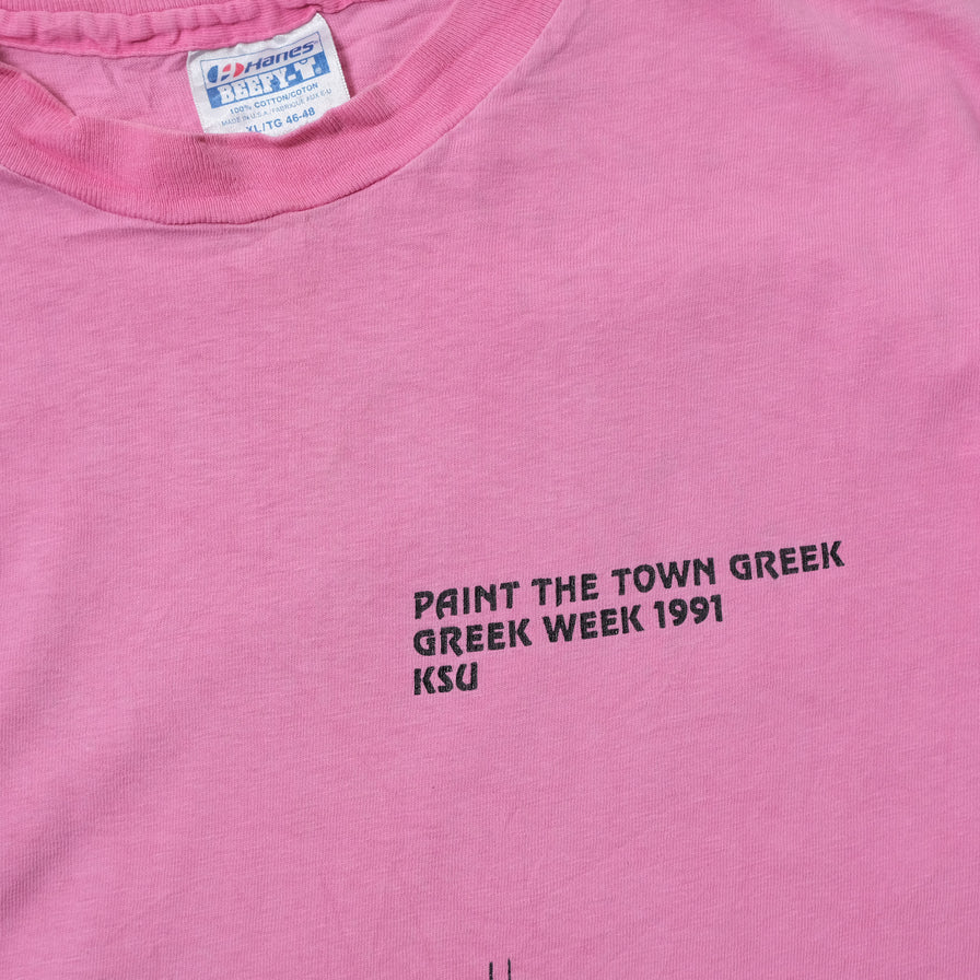Vintage 1991 Greek Week T-Shirt XLarge