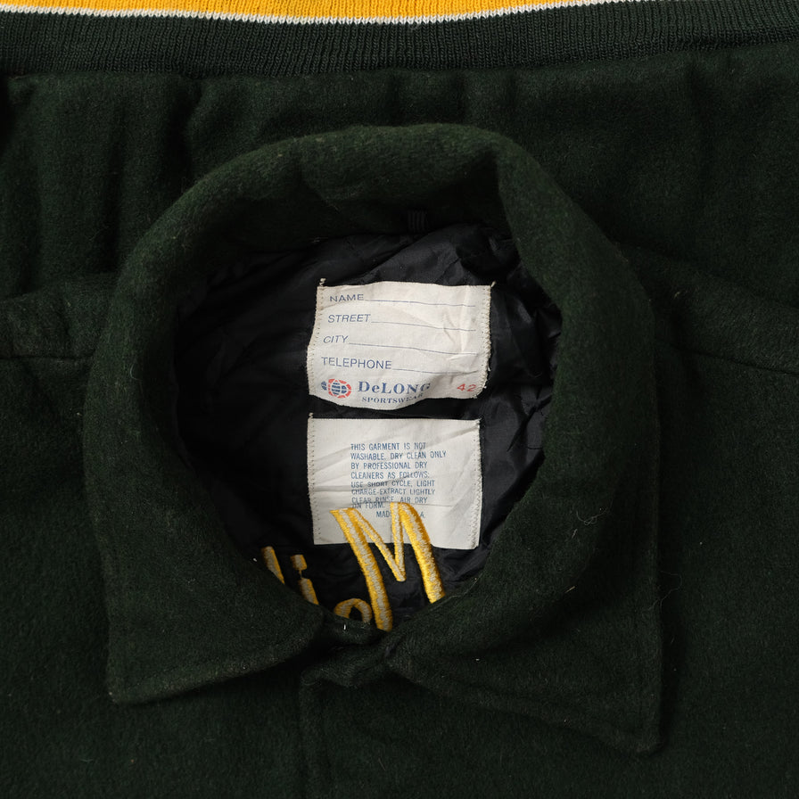 Vintage College Wool Jacket Medium