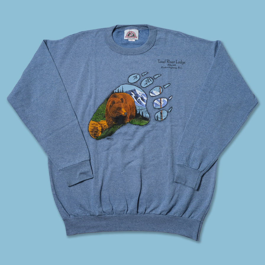 Vintage Bear Sweater Large