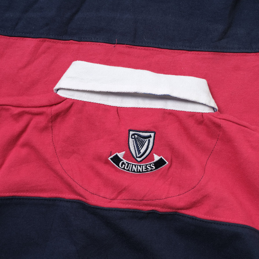 Vintage Guiness Rugby Shirt Large