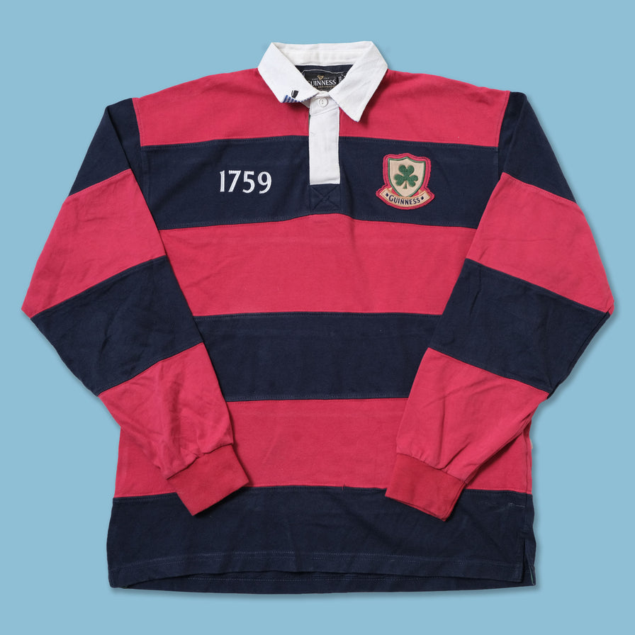 Vintage Guiness Rugby Shirt Large