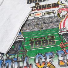 Vintage 1995 Hall Of Fame Bowl T-Shirt Large / XLarge