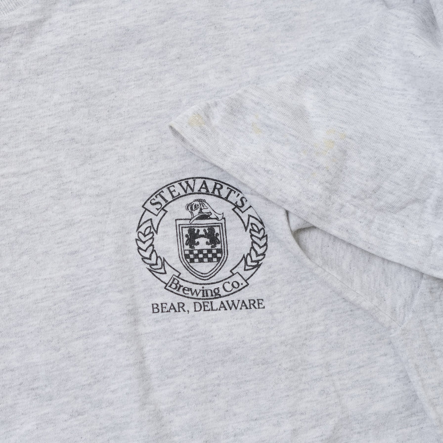 Vintage Stewarts Brewing T-Shirt Large
