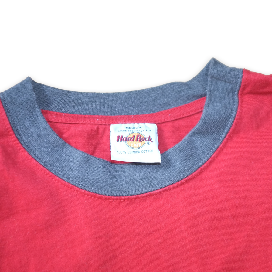 Hard Rock Cafe London Ringer T-Shirt Medium - Double Double Vintage