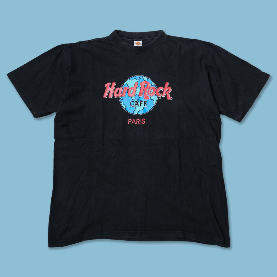 Vintage 90s Hard Rock Cafe Paris T-Shirt XLarge