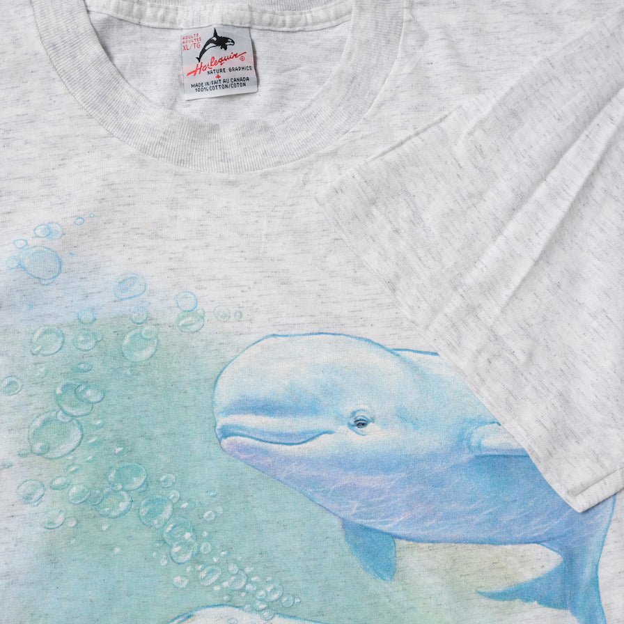 Vintage Harlequin Beluga T-Shirt XLarge