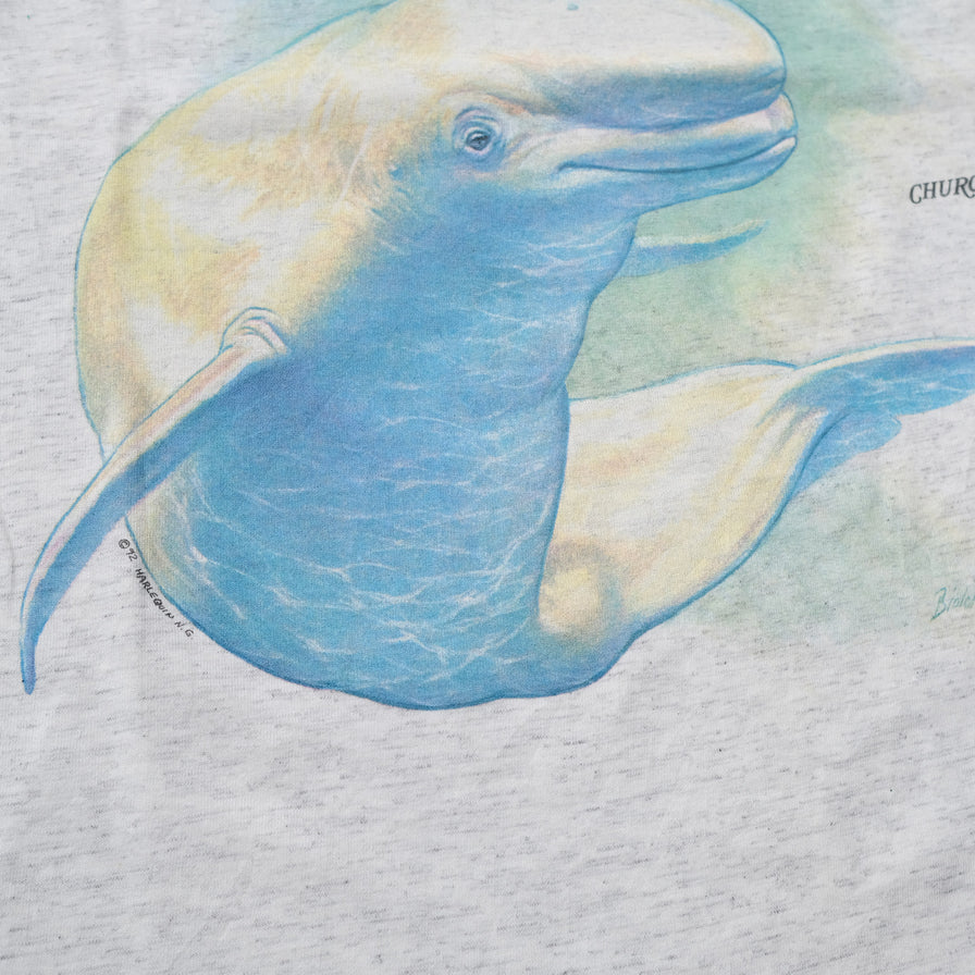 Vintage Harlequin Beluga T-Shirt XLarge