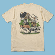 Vintage Harlequin Animals T-Shirt XLarge