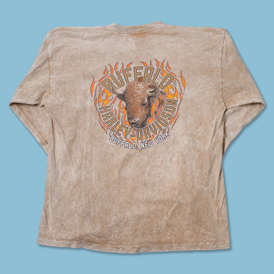 Vintage Harley Davidson Buffalo Longsleeve XLarge
