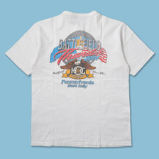 Vintage Harley Davidson Button T-Shirt XLarge