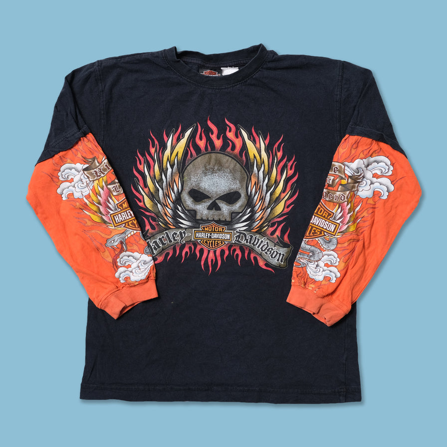 Vintage Harley Davidson Longsleeve Kids Large