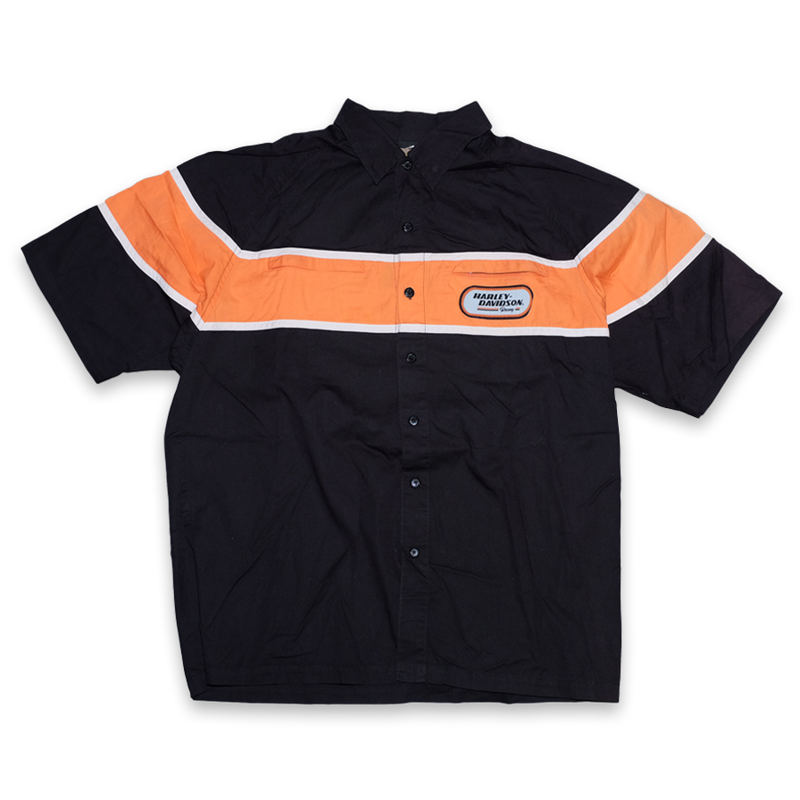 Vintage Harley Davidson Shirt Large - Double Double Vintage