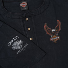 Vintage Harley Davidson Button T-Shirt XLarge