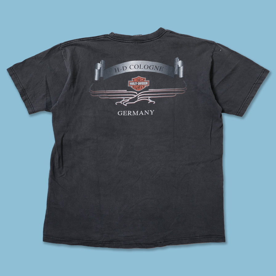 Vintage Harley Davidson Cologne T-Shirt Large / XLarge