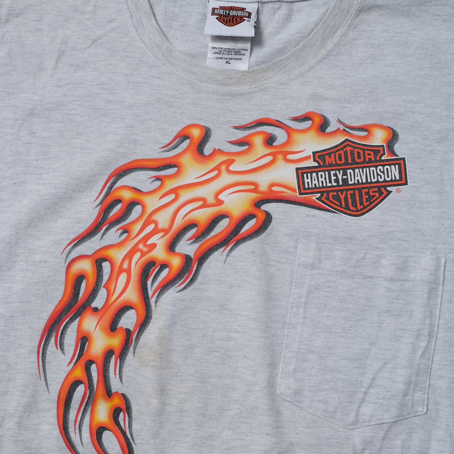 Vintage Harley Davidson Pocket T-Shirt XLarge