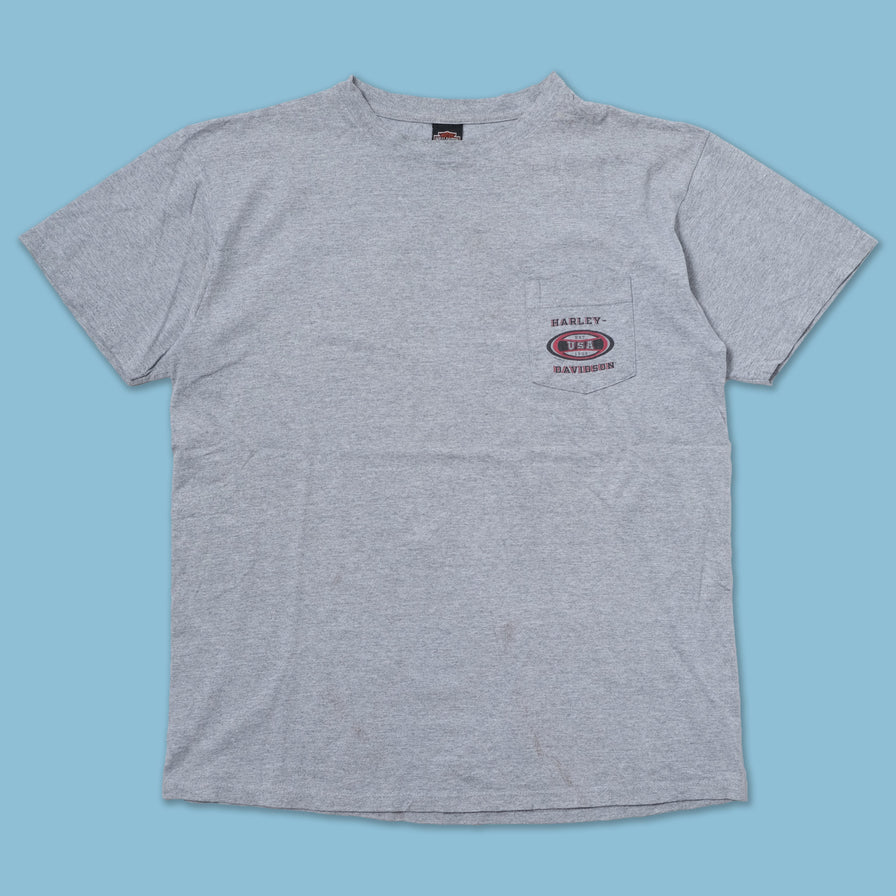 Vintage Harley Davidson Pocket T-Shirt XLarge